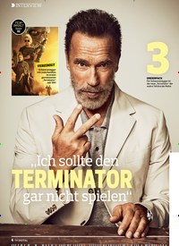 Titelbild der Ausgabe 22/2019 von INTERVIEW: „Ich sollte den TERMINATOR gar nicht spielen“. Zeitschriften als Abo oder epaper bei United Kiosk online kaufen.