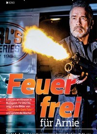 Titelbild der Ausgabe 14/2019 von KINO: Feuer frei für Arnei. Zeitschriften als Abo oder epaper bei United Kiosk online kaufen.