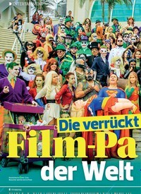 Titelbild der Ausgabe 14/2019 von Die verrückteste Film-Party der Welt. Zeitschriften als Abo oder epaper bei United Kiosk online kaufen.