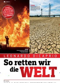 Titelbild der Ausgabe 15/2019 von DOKU: LEONARDO DICAPRIO: So retten wir die WELT. Zeitschriften als Abo oder epaper bei United Kiosk online kaufen.