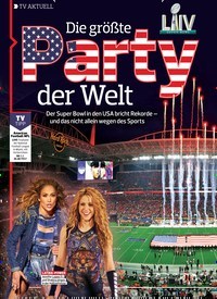 Titelbild der Ausgabe 3/2020 von TV AKTUELL: Die größte Party der Welt. Zeitschriften als Abo oder epaper bei United Kiosk online kaufen.
