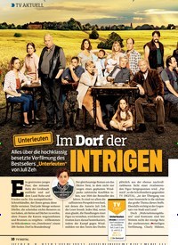 Titelbild der Ausgabe 5/2020 von TV AKTUELL: Im Dorf der INTRIGEN. Zeitschriften als Abo oder epaper bei United Kiosk online kaufen.