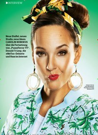 Titelbild der Ausgabe 10/2018 von INTERVIEW: „Ich habe einen sehr vulgären Humor“. Zeitschriften als Abo oder epaper bei United Kiosk online kaufen.