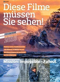 Titelbild der Ausgabe 13/2018 von KINO: Diese Filme Müssen Sie Sehen!. Zeitschriften als Abo oder epaper bei United Kiosk online kaufen.