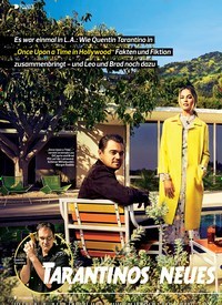 Titelbild der Ausgabe 17/2019 von KINO: TARANTINOS NEUES MEISTERWERK. Zeitschriften als Abo oder epaper bei United Kiosk online kaufen.