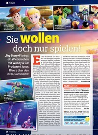 Titelbild der Ausgabe 17/2019 von KINO: Sie wollen doch nur spielen!. Zeitschriften als Abo oder epaper bei United Kiosk online kaufen.