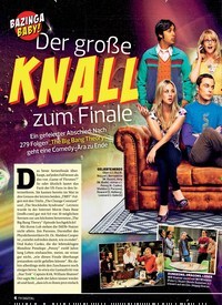 Titelbild der Ausgabe 19/2019 von TV AKTUELL: Der große KNALL zum Finale. Zeitschriften als Abo oder epaper bei United Kiosk online kaufen.