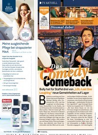 Titelbild der Ausgabe 8/2022 von Das Comedy-Comeback. Zeitschriften als Abo oder epaper bei United Kiosk online kaufen.