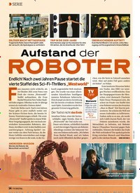 Titelbild der Ausgabe 13/2022 von Aufstand der ROBOTER. Zeitschriften als Abo oder epaper bei United Kiosk online kaufen.