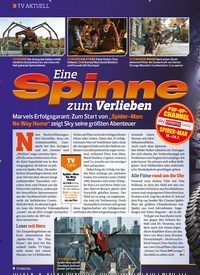 Titelbild der Ausgabe 14/2022 von Eine Spinne zum Verlieben. Zeitschriften als Abo oder epaper bei United Kiosk online kaufen.