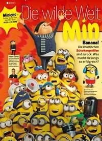 Titelbild der Ausgabe 14/2022 von Die wilde Welt der Minions. Zeitschriften als Abo oder epaper bei United Kiosk online kaufen.