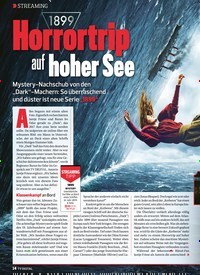 Titelbild der Ausgabe 24/2022 von 1899 Horrortrip auf hoher See. Zeitschriften als Abo oder epaper bei United Kiosk online kaufen.