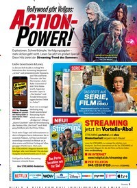 Titelbild der Ausgabe 2/2023 von Hollywood gibt Vollgas: ACTION-POWER!. Zeitschriften als Abo oder epaper bei United Kiosk online kaufen.