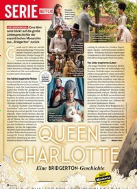 Titelbild der Ausgabe 2/2023 von QUEEN CHARLOTTE. Zeitschriften als Abo oder epaper bei United Kiosk online kaufen.