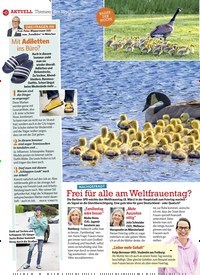 Titelbild der Ausgabe 26/2018 von BILDER DER WOCHE: NACHGEFRAGT: Frei für alle am Weltfrauentag?. Zeitschriften als Abo oder epaper bei United Kiosk online kaufen.