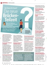 Titelbild der Ausgabe 29/2018 von Verbraucher: Job-Chance für Frauen?: Die neue Brücken-Teilzeit. Zeitschriften als Abo oder epaper bei United Kiosk online kaufen.