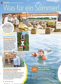 Titelbild der Ausgabe 33/2018 von Themen der Woche: Was für ein Sommer!. Zeitschriften als Abo oder epaper bei United Kiosk online kaufen.