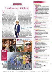 Titelbild der Ausgabe 41/2018 von KOMMENTAR: Sandra Immoor, Chefredakteurin: Laufen statt klicken!. Zeitschriften als Abo oder epaper bei United Kiosk online kaufen.