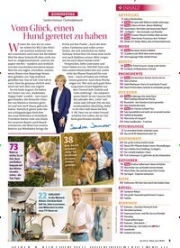 Titelbild der Ausgabe 42/2018 von KOMMENTAR: Sandra Immoor, Chefredakteurin: Vom Glück, einen Hund gerettet zu haben. Zeitschriften als Abo oder epaper bei United Kiosk online kaufen.