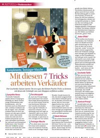 Titelbild der Ausgabe 46/2018 von AKTUELL Verbraucher: Komplimente, Testsieger-Masche …:Mit diesen 7 Tricks arbeiten Verkäufer. Zeitschriften als Abo oder epaper bei United Kiosk online kaufen.