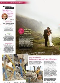 Titelbild der Ausgabe 48/2018 von Bilder der Woche: Ganz schön stürmisch, diese Liebe. Zeitschriften als Abo oder epaper bei United Kiosk online kaufen.