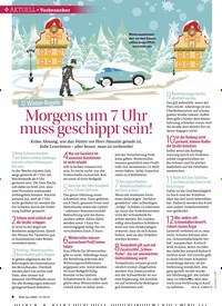 Titelbild der Ausgabe 51/2018 von Verbraucher: 12 Winter-Regeln: Morgens um 7 Uhr muss geschippt sein!. Zeitschriften als Abo oder epaper bei United Kiosk online kaufen.