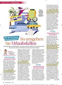 Titelbild der Ausgabe 16/2019 von Verbraucher: Wer die Tricks kennt, ist gut gewappnet: So umgehen Sie Urlaubsfallen. Zeitschriften als Abo oder epaper bei United Kiosk online kaufen.