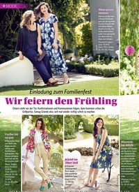 Titelbild der Ausgabe 16/2019 von Einladung zum Familienfest: Wir feiern den Frühling. Zeitschriften als Abo oder epaper bei United Kiosk online kaufen.