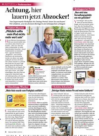 Titelbild der Ausgabe 29/2019 von Verbraucher: Achtung, hier lauern jetzt Abzocker!. Zeitschriften als Abo oder epaper bei United Kiosk online kaufen.