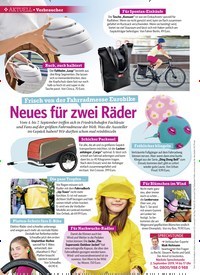 Titelbild der Ausgabe 36/2019 von Verbraucher: Neues für zwei Räder. Zeitschriften als Abo oder epaper bei United Kiosk online kaufen.
