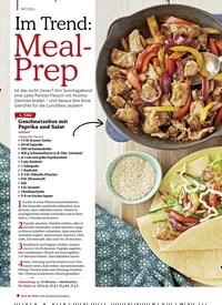 Titelbild der Ausgabe 1/2019 von Im Trend: Meal-Prep. Zeitschriften als Abo oder epaper bei United Kiosk online kaufen.