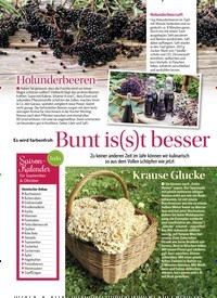 Titelbild der Ausgabe 5/2022 von Holunderbeeren. Zeitschriften als Abo oder epaper bei United Kiosk online kaufen.