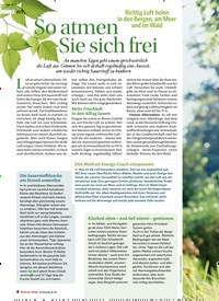 Titelbild der Ausgabe 3/2018 von So atmen Sie sich frei. Zeitschriften als Abo oder epaper bei United Kiosk online kaufen.