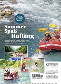 Titelbild der Ausgabe 4/2018 von Sommer-Spaß Rafting. Zeitschriften als Abo oder epaper bei United Kiosk online kaufen.