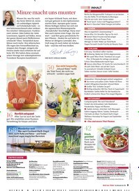 Titelbild der Ausgabe 4/2019 von Minze macht uns munter. Zeitschriften als Abo oder epaper bei United Kiosk online kaufen.