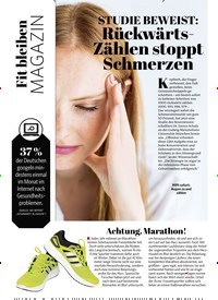 Titelbild der Ausgabe 6/2020 von Fit bleiben MAGAZIN. Zeitschriften als Abo oder epaper bei United Kiosk online kaufen.
