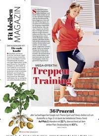 Titelbild der Ausgabe 5/2022 von MEGA-EFFEKTIV: Treppen-Training. Zeitschriften als Abo oder epaper bei United Kiosk online kaufen.