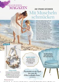 Titelbild der Ausgabe 1/2019 von AM STRAND GEFUNDEN: Mit Muscheln schmücken. Zeitschriften als Abo oder epaper bei United Kiosk online kaufen.