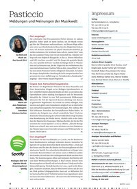 Titelbild der Ausgabe 2/2018 von Pasticcio. Zeitschriften als Abo oder epaper bei United Kiosk online kaufen.