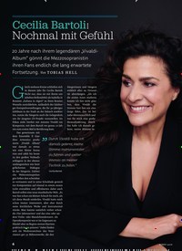Titelbild der Ausgabe 5/2018 von Cecilia Bartoli: Nochmal mit Gefühl. Zeitschriften als Abo oder epaper bei United Kiosk online kaufen.