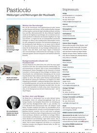 Titelbild der Ausgabe 2/2019 von Pasticcio. Zeitschriften als Abo oder epaper bei United Kiosk online kaufen.