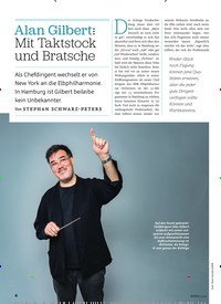 Titelbild der Ausgabe 4/2019 von Alan Gilbert Mit:Taktstock und Bratsche. Zeitschriften als Abo oder epaper bei United Kiosk online kaufen.