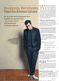 Titelbild der Ausgabe 5/2019 von Benjamin Bernheim Geschichtenerzähler. Zeitschriften als Abo oder epaper bei United Kiosk online kaufen.
