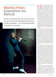 Titelbild der Ausgabe 2/2020 von Martin Fröst: Expedition ins Barock. Zeitschriften als Abo oder epaper bei United Kiosk online kaufen.