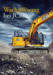 Titelbild der Ausgabe 5/2018 von Wachablösung bei JCB. Zeitschriften als Abo oder epaper bei United Kiosk online kaufen.