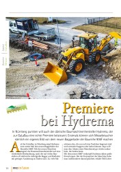 Titelbild der Ausgabe 9/2018 von Premiere bei Hydrema. Zeitschriften als Abo oder epaper bei United Kiosk online kaufen.