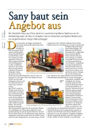 Titelbild der Ausgabe 10/2018 von Sany baut sein Angebot aus. Zeitschriften als Abo oder epaper bei United Kiosk online kaufen.