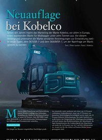 Titelbild der Ausgabe 6/2019 von Neuauflage bei Kobelco. Zeitschriften als Abo oder epaper bei United Kiosk online kaufen.