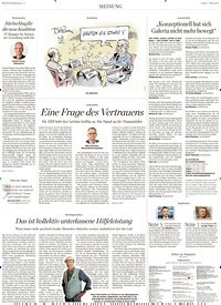 Titelbild der Ausgabe 74/2023 von „Konzeptionell hat sich Galeria nicht mehr bewegt“. Zeitschriften als Abo oder epaper bei United Kiosk online kaufen.