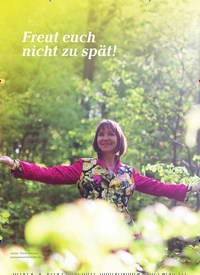Titelbild der Ausgabe 13/2019 von Freut euch nicht zu spät!. Zeitschriften als Abo oder epaper bei United Kiosk online kaufen.